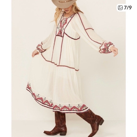 FREE PEOPLE SWEET ESCAPE Maxi NWT XS could fit up to a Medium - Picture 10 of 12